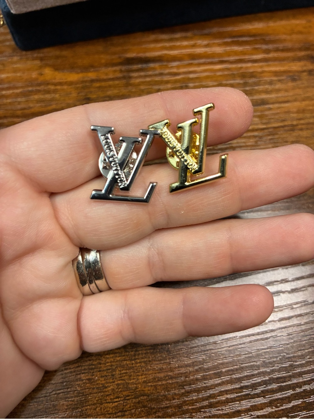 Silver & Gold Pin Set
